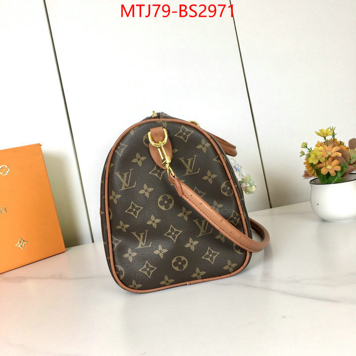 LV Bags(4A)-Speedy- top perfect fake ID: BS2971 $: 79USD,