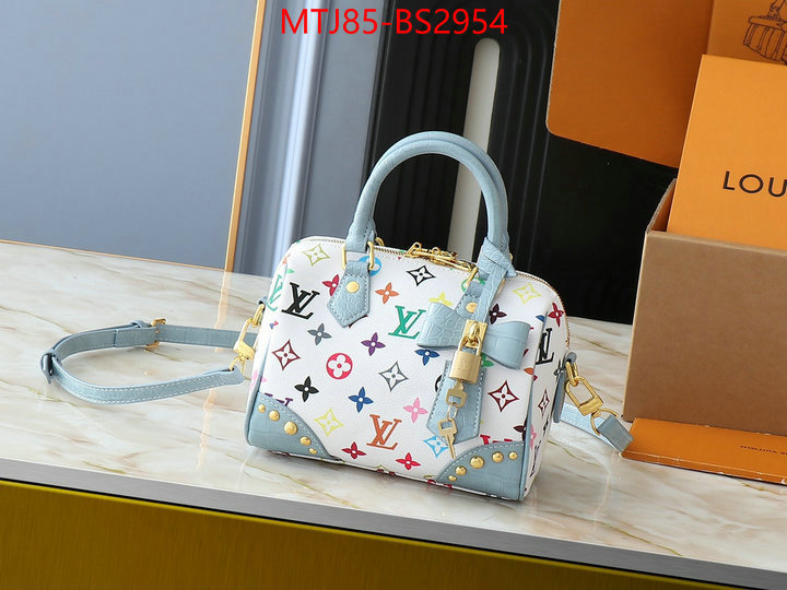 LV Bags(4A)-Speedy- how to buy replcia ID: BS2954 $: 85USD,