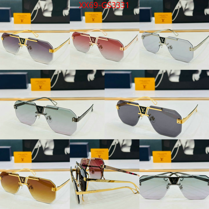 Glasses-LV sale outlet online ID: GS3331 $: 69USD