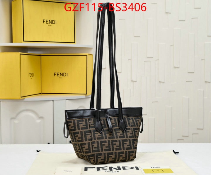 Fendi Bags(4A)-Handbag- designer replica ID: BS3406