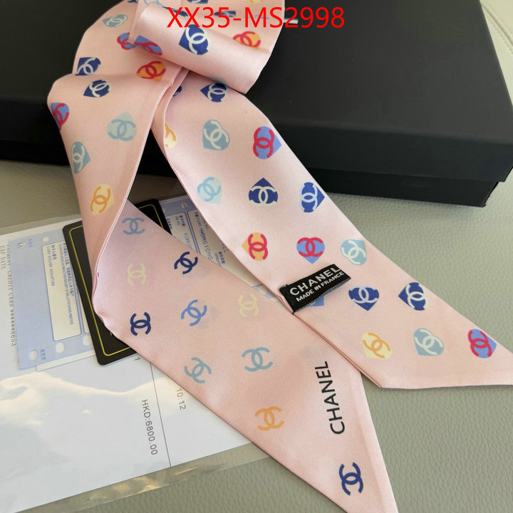 Scarf-Chanel wholesale replica shop ID: MS2998 $: 35USD