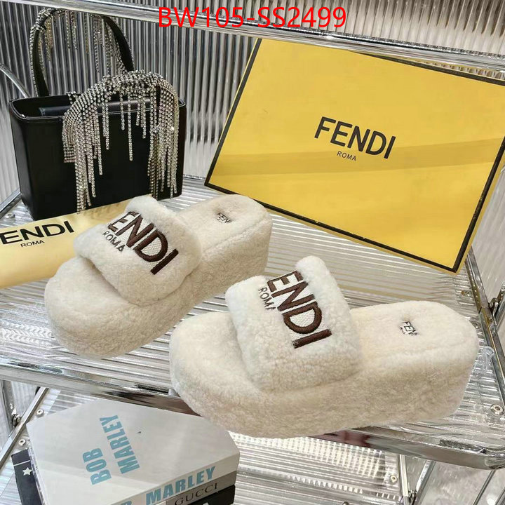 Women Shoes-Fendi shop cheap high quality 1:1 replica ID: SS2499 $: 105USD