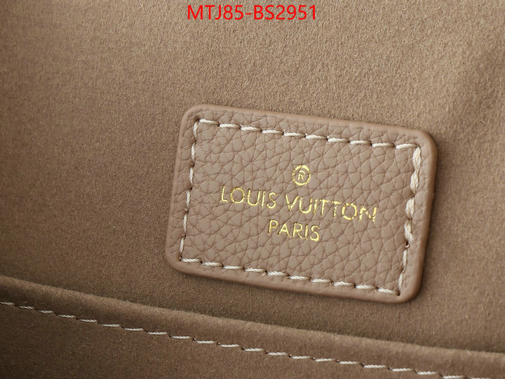 LV Bags(4A)-Backpack- where to buy high quality ID: BS2951 $: 85USD,