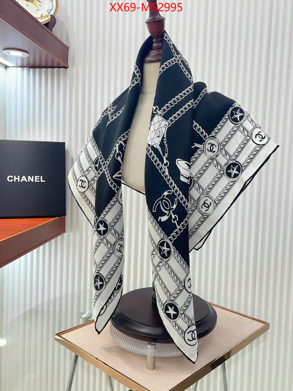 Scarf-Chanel cheap online best designer ID: MS2995 $: 69USD