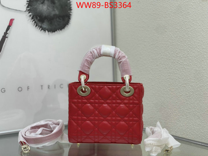 Dior Bags(4A)-Lady- replica wholesale ID: BS3364 $: 89USD,