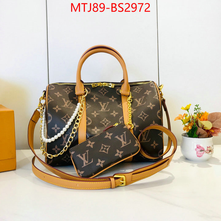 LV Bags(4A)-Speedy- fake ID: BS2972 $: 89USD,