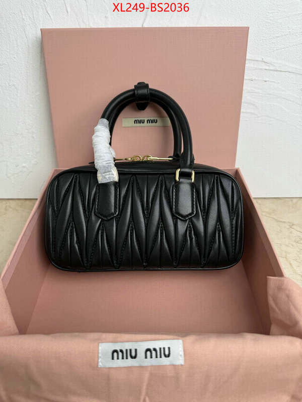 Miu Miu Bags(TOP)-Crossbody- how to start selling replica ID: BS2036 $: 249USD,