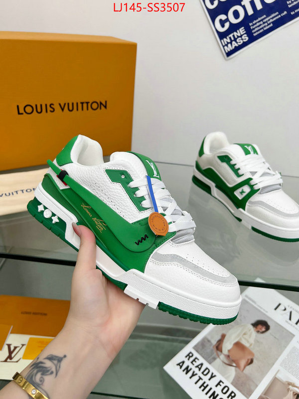 Women Shoes-LV customize best quality replica ID: SS3507 $: 145USD