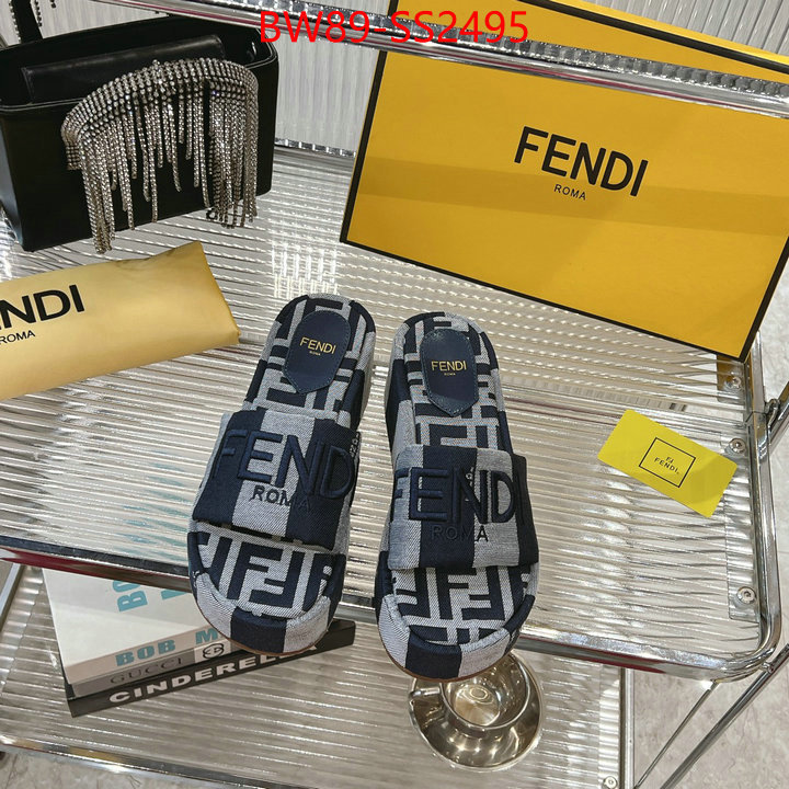 Women Shoes-Fendi quality aaaaa replica ID: SS2495 $: 89USD