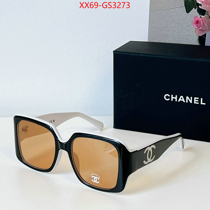 Glasses-Chanel exclusive cheap ID: GS3273 $: 69USD