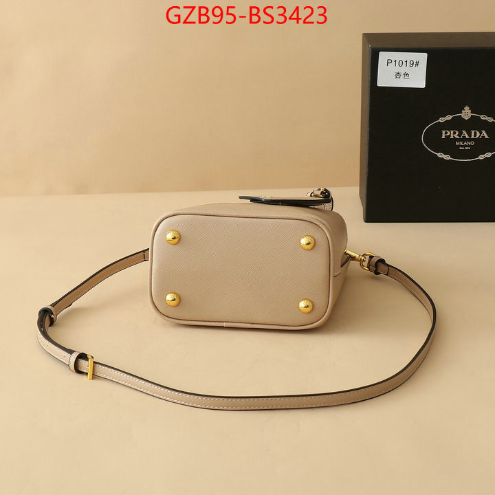 Prada Bags(4A)-bucket bag best replica 1:1 ID: BS3423 $: 95USD,