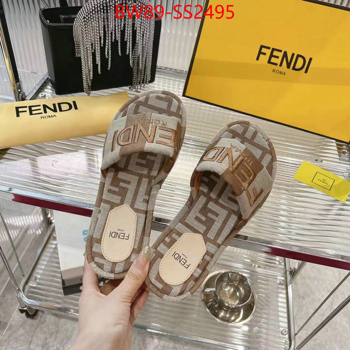 Women Shoes-Fendi quality aaaaa replica ID: SS2495 $: 89USD