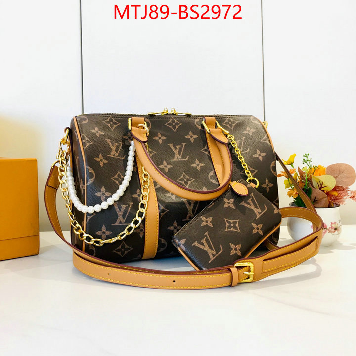 LV Bags(4A)-Speedy- fake ID: BS2972 $: 89USD,