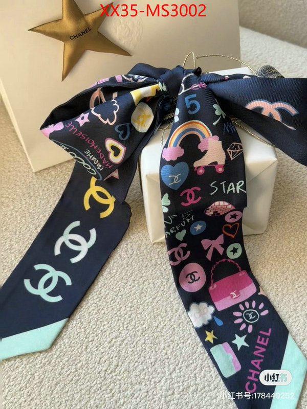 Scarf-Chanel cheap online best designer ID: MS3002 $: 35USD