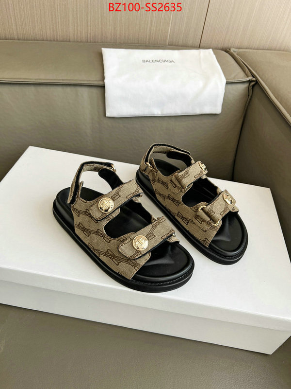 Women Shoes-Balenciaga buy aaaaa cheap ID: SS2635 $: 100USD