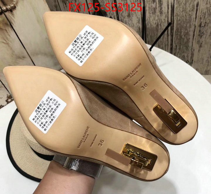 Women Shoes-YSL 1:1 ID: SS3125 $: 125USD