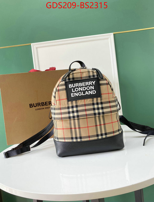 Burberry Bags(TOP)-Backpack- top ID: BS2315 $: 209USD,