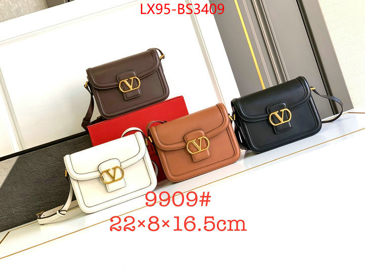 Valentino Bags(4A)-Crossbody- buying replica ID: BS3409 $: 95USD,