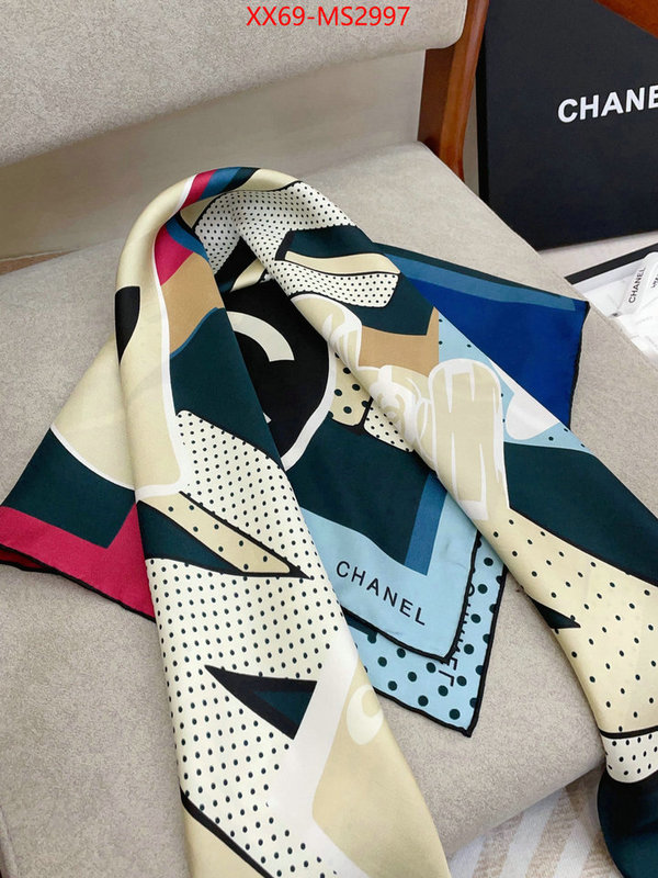 Scarf-Chanel for sale cheap now ID: MS2997 $: 69USD