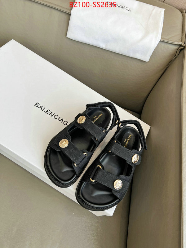 Women Shoes-Balenciaga buy aaaaa cheap ID: SS2635 $: 100USD