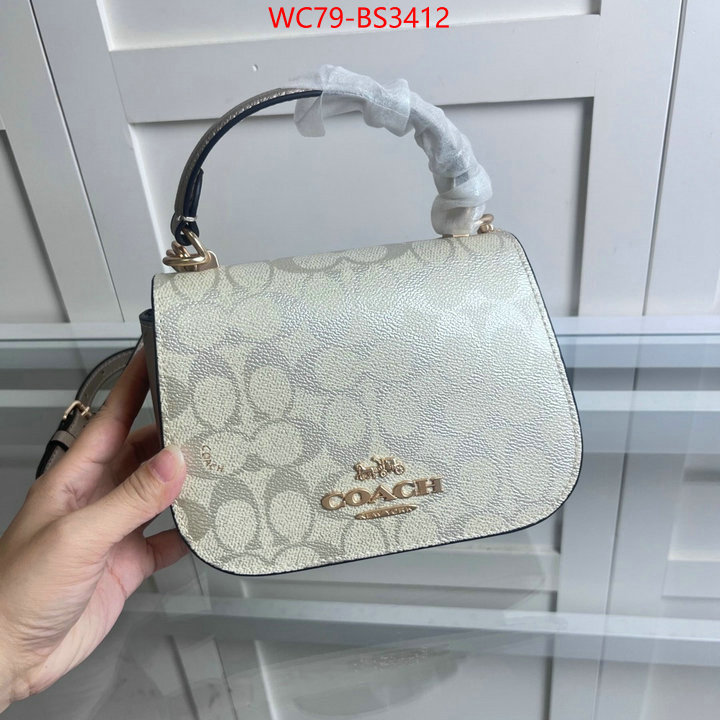 Coach Bags(4A)-Crossbody- high quality 1:1 replica ID: BS3412 $: 79USD,