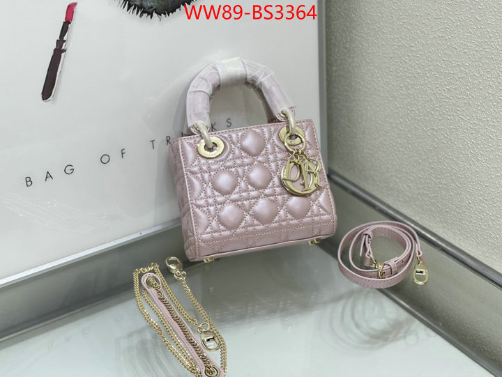 Dior Bags(4A)-Lady- replica wholesale ID: BS3364 $: 89USD,