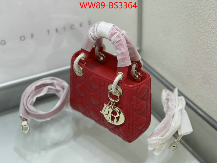 Dior Bags(4A)-Lady- replica wholesale ID: BS3364 $: 89USD,