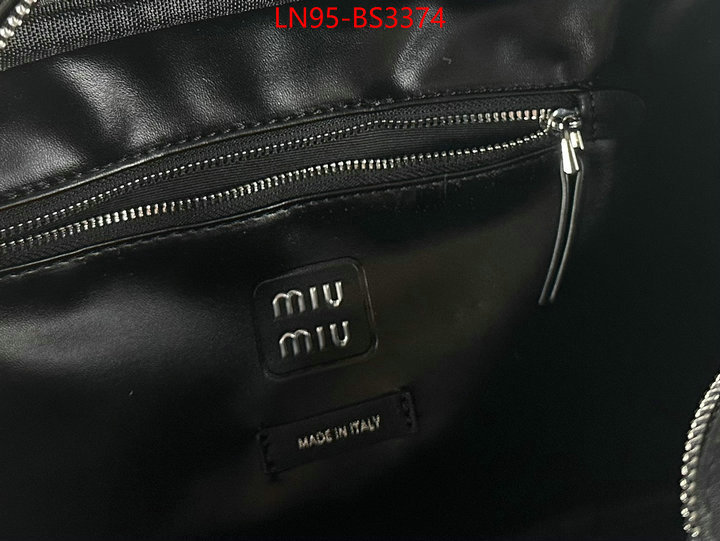 Miu Miu Bags(4A)-Handbag- best site for replica ID: BS3374 $: 95USD,