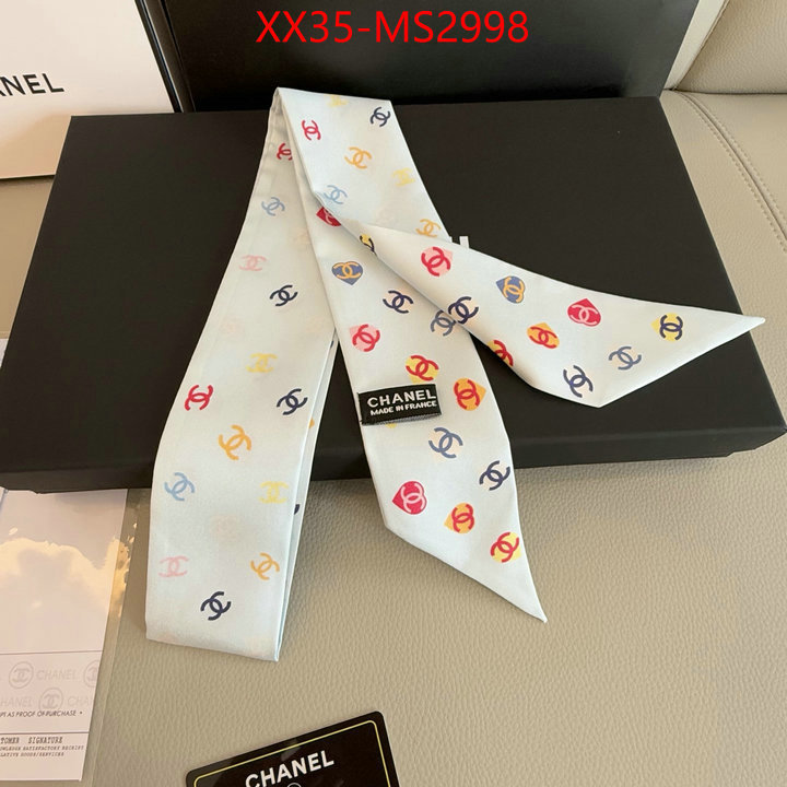 Scarf-Chanel wholesale replica shop ID: MS2998 $: 35USD