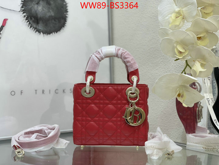 Dior Bags(4A)-Lady- replica wholesale ID: BS3364 $: 89USD,