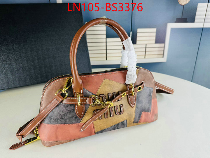 Miu Miu Bags(4A)-Handbag- buy replica ID: BS3376 $: 105USD,