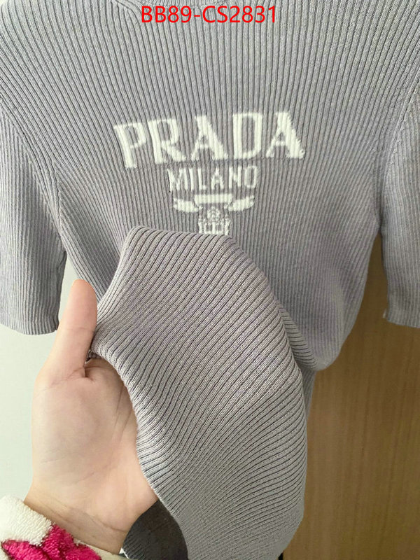 Clothing-Prada high quality replica designer ID: CS2831 $: 89USD