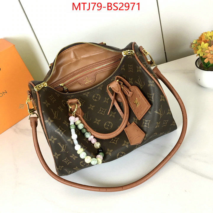 LV Bags(4A)-Speedy- top perfect fake ID: BS2971 $: 79USD,