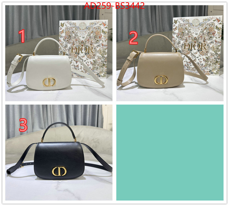 Dior Bags(TOP)-Montaigne- what best replica sellers ID: BS3442 $: 259USD,