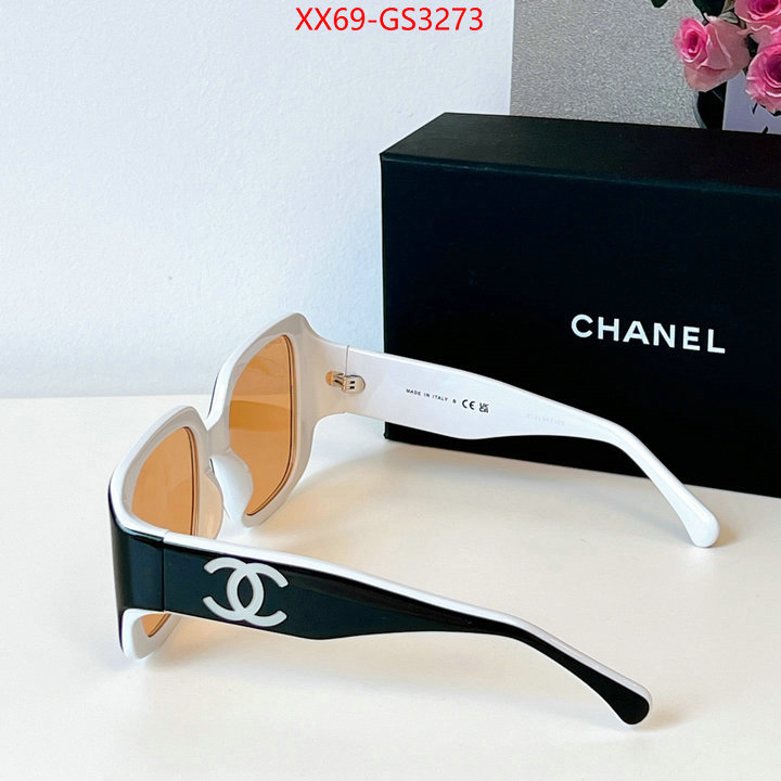 Glasses-Chanel exclusive cheap ID: GS3273 $: 69USD