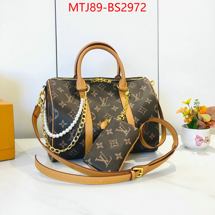 LV Bags(4A)-Speedy- fake ID: BS2972 $: 89USD,