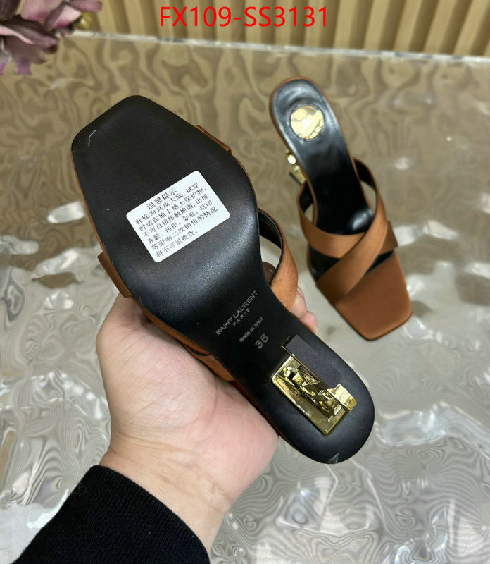 Women Shoes-YSL mirror copy luxury ID: SS3131 $: 109USD