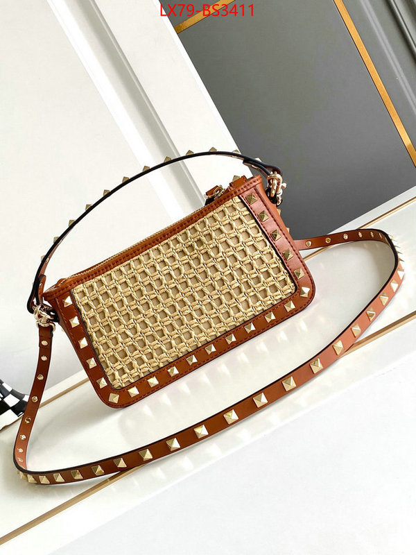 Valentino Bags(4A)-Crossbody- outlet sale store ID: BS3411 $: 79USD,