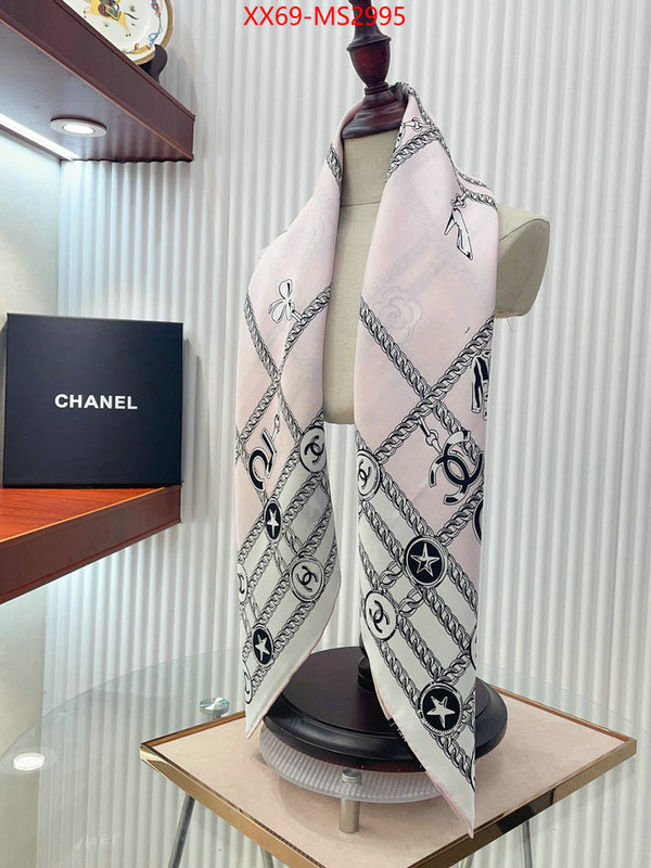 Scarf-Chanel cheap online best designer ID: MS2995 $: 69USD