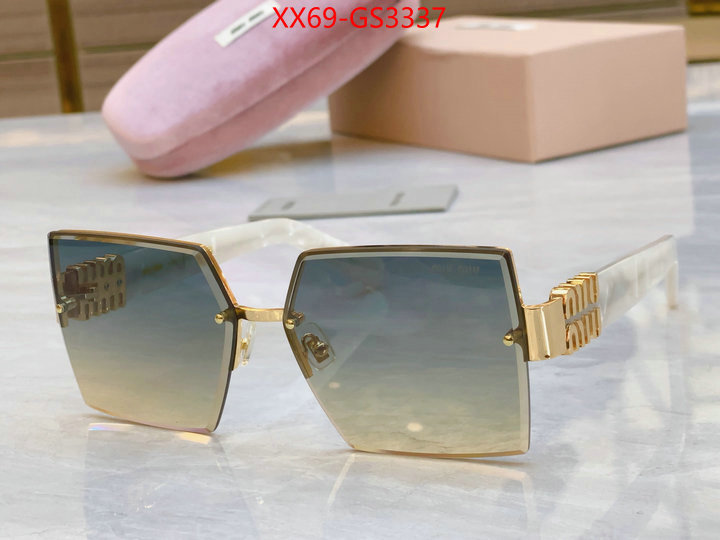 Glasses-Miu Miu for sale cheap now ID: GS3337 $: 69USD