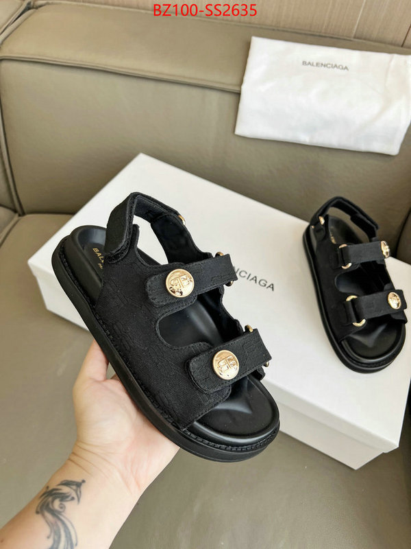 Women Shoes-Balenciaga buy aaaaa cheap ID: SS2635 $: 100USD