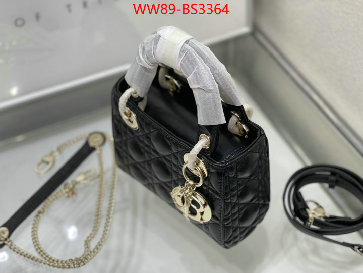 Dior Bags(4A)-Lady- replica wholesale ID: BS3364 $: 89USD,