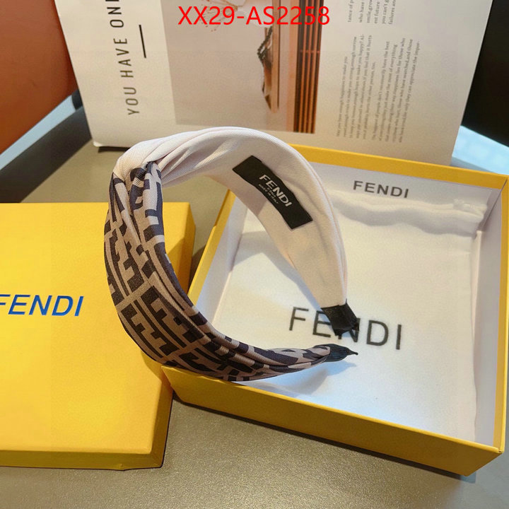 Hair band-Fendi 2024 replica wholesale cheap sales online ID: AS2258 $: 29USD