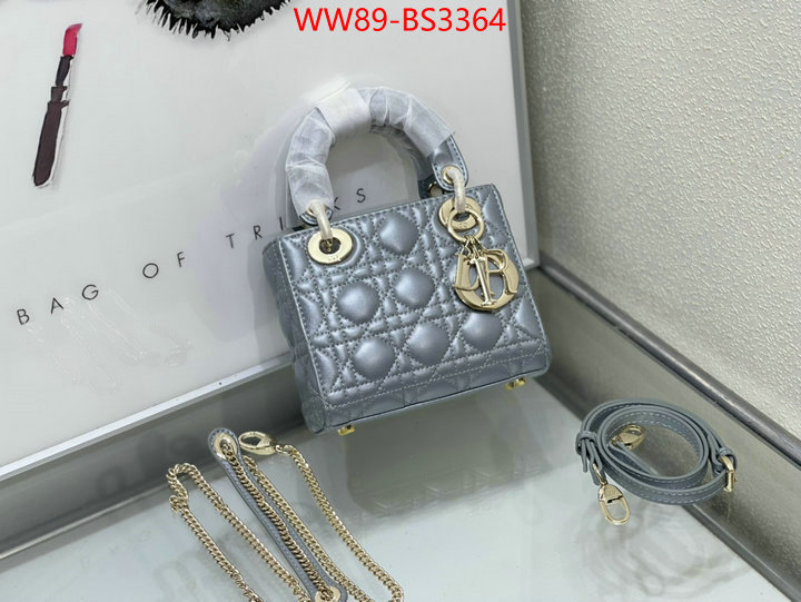 Dior Bags(4A)-Lady- replica wholesale ID: BS3364 $: 89USD,