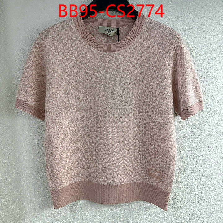 Clothing-Fendi top quality ID: CS2774 $: 95USD