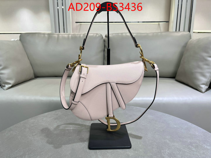 Dior Bags(TOP)-Saddle- replica wholesale ID: BS3436 $: 209USD,