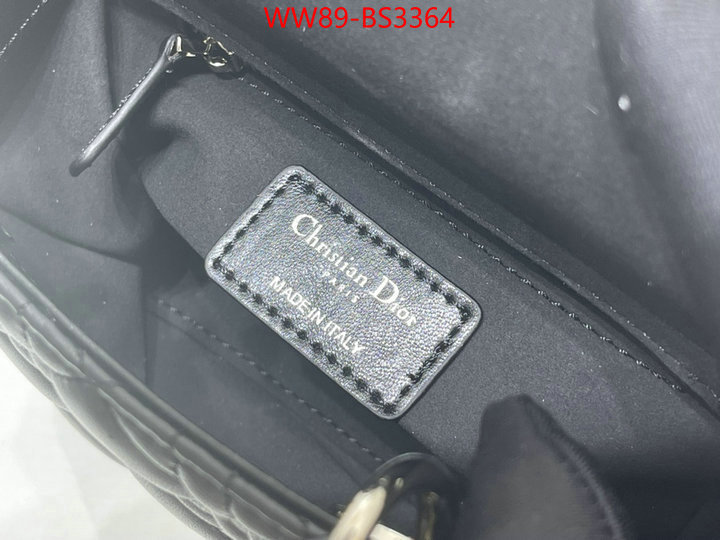 Dior Bags(4A)-Lady- replica wholesale ID: BS3364 $: 89USD,