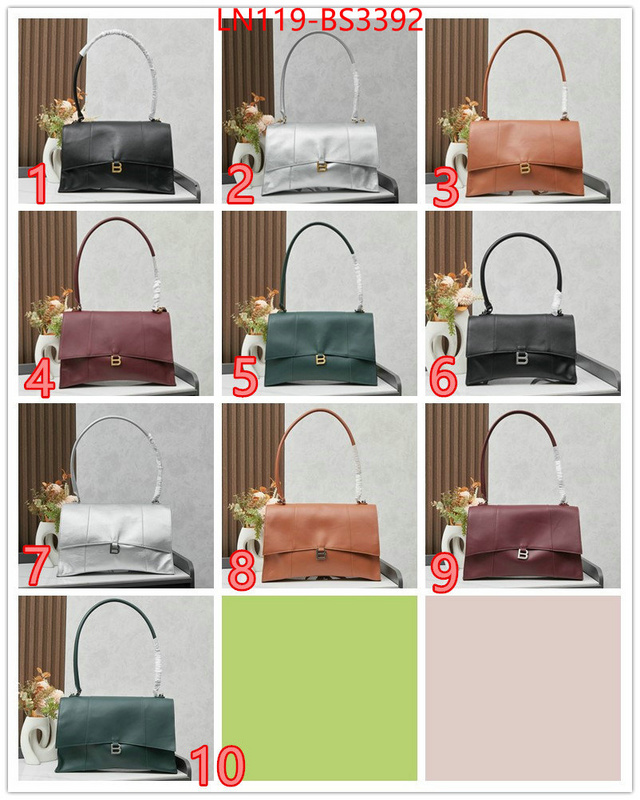 Balenciaga Bags(4A)-Hourglass- found replica ID: BS3392 $: 119USD,