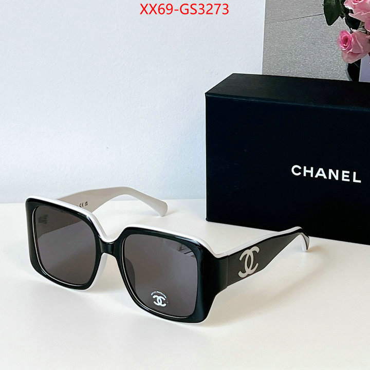 Glasses-Chanel exclusive cheap ID: GS3273 $: 69USD