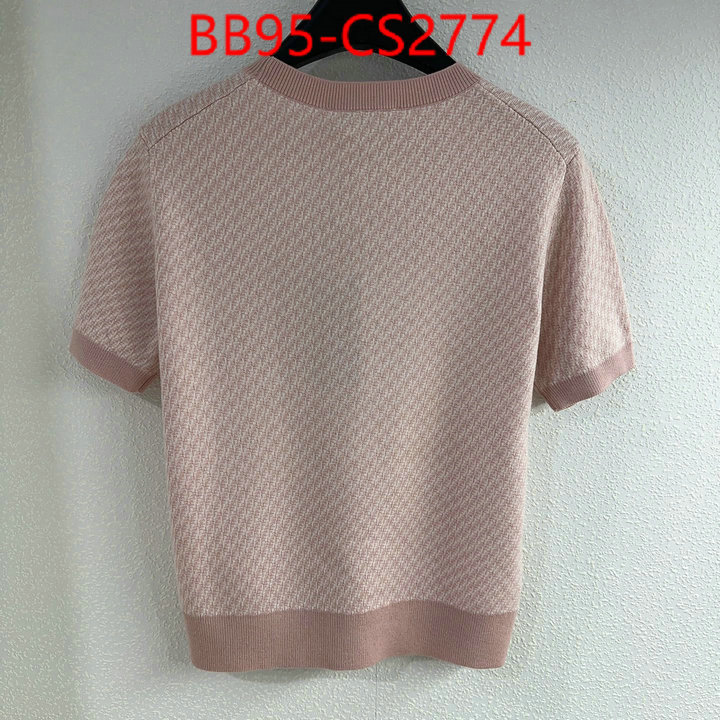 Clothing-Fendi top quality ID: CS2774 $: 95USD